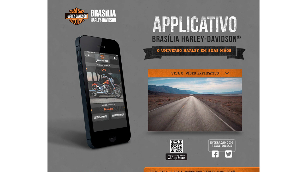 Landing Page Harley Davidson
